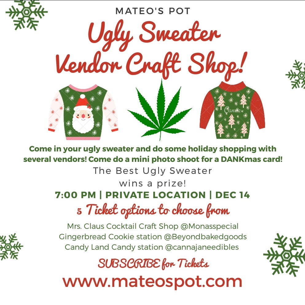 Ugly Sweater Christmas Craft Shop