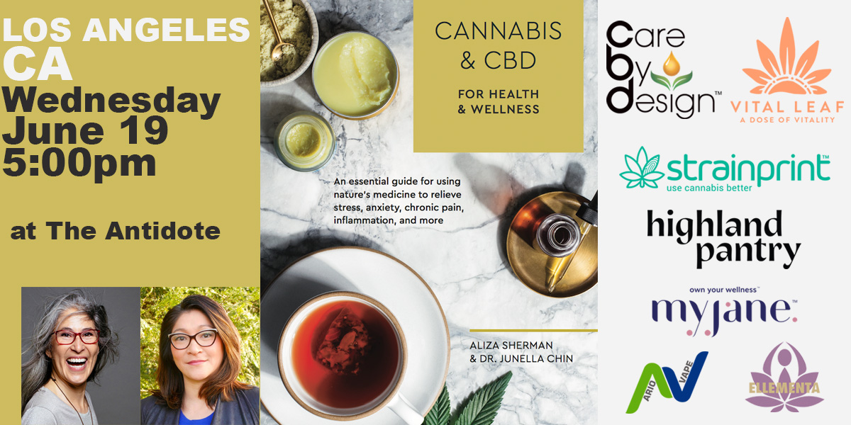 Cannabis and CBD Book Event at The Antidote on Melrose