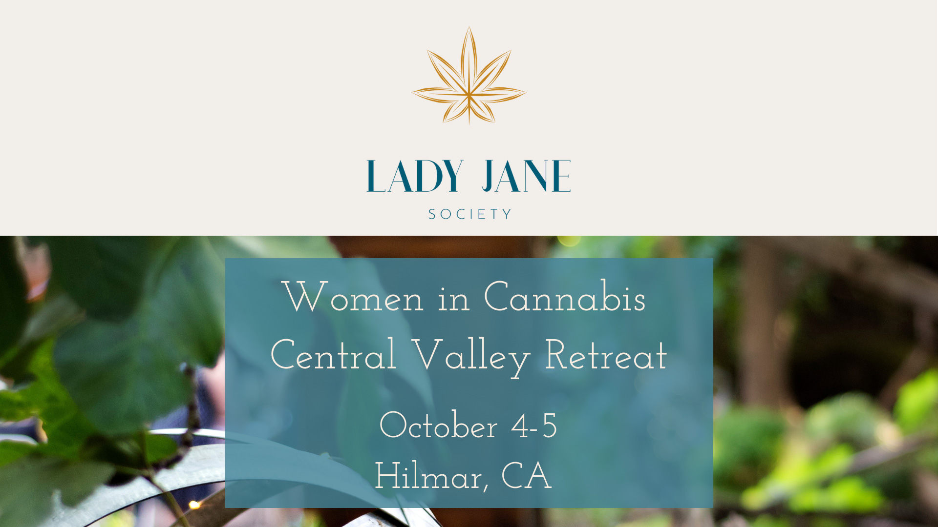 Women in Cannabis Central Valley Retreat