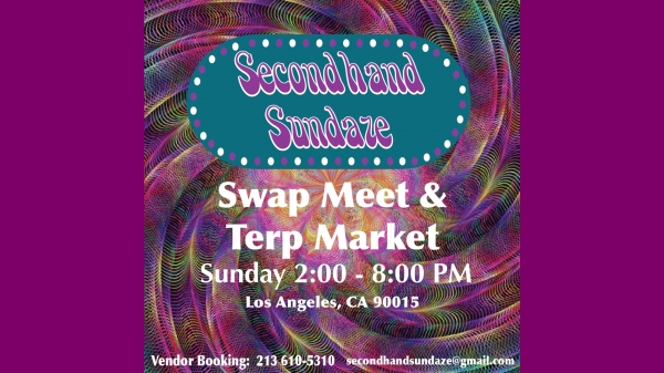 Secondhand Sundaze Terp Market & Comedy 3/15