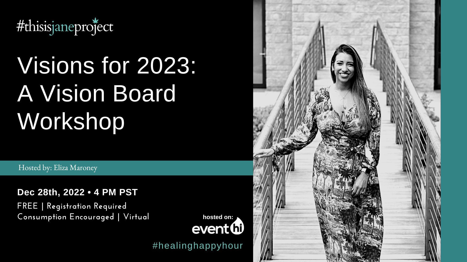 Healing Happy Hour: Visions for 2023, A Vision Board Workshop